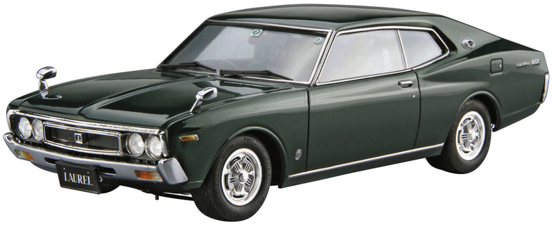 【Pre-Order】The Model Car No.14 Nissan KHC130 Laurel HT2000SGX '72 1/24 Scale Plastic Model (Resale) <Aoshima> [*Cannot be bundled]