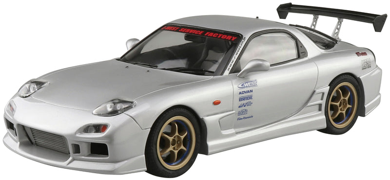 【Pre-Order】The Tuned Car No.69 C-WEST FD3S RX-7 '99 (Mazda) 1/24 Scale Plastic Model (Resale) <Aoshima> [*Cannot be bundled]