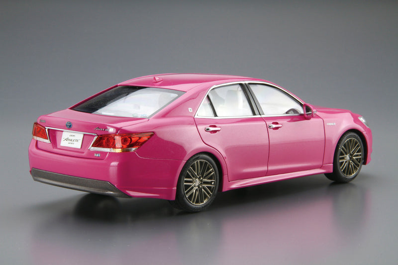 【Pre-Order】The Model Car No.42 Toyota GRS214/AWS210 Crown Athlete G '15 1/24 Scale Plastic Model (Resale) <Aoshima> [*Cannot be bundled]