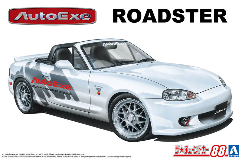 【Pre-Order】The Tuned Car No.88 Autoexe NB8C Roadster '99 (Mazda) 1/24 Scale Plastic Model (Resale) <Aoshima> [*Cannot be bundled]