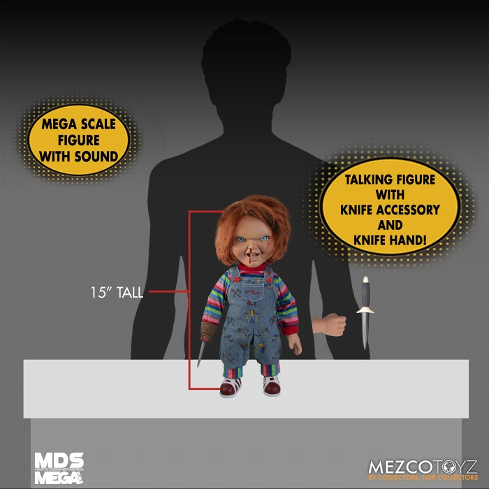 【Pre-Order】【Reproduction】Designer Series/Child's Play 2: Chucky 15” MDS MEGA SCALE Talking Menacing Chucky ver.