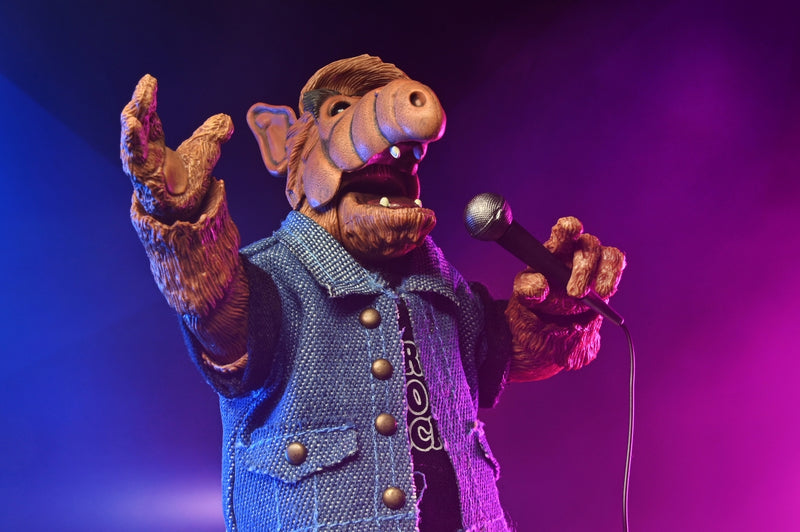 【Pre-Order】ALF Gordon Shumway Ultimate Action Figure Born to Rock Ver. <NECA> Total height approx. 15cm