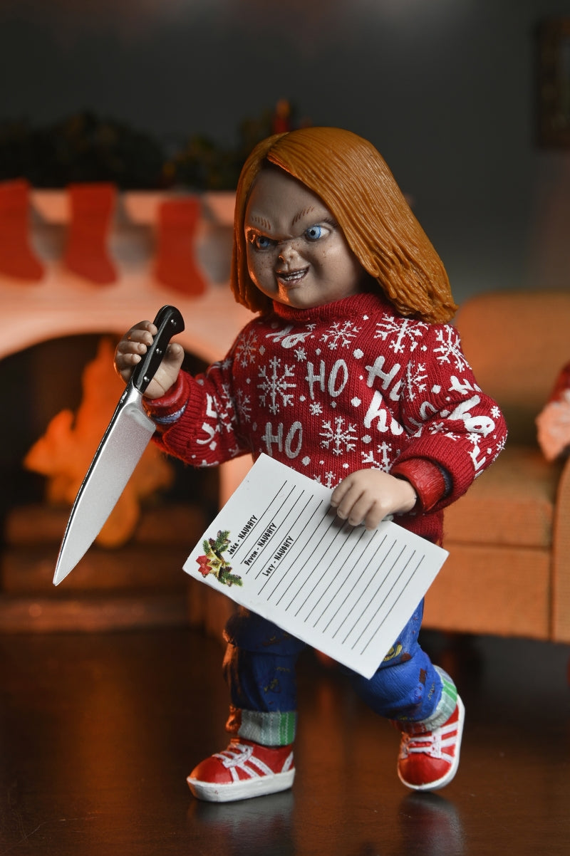 【Pre-Order】Chucky TV Series Ultimate Action Figure Holiday Ver. <NECA> Height approx. 10cm