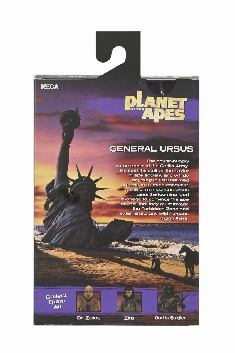 【预售】PLANET OF THE APES/人猿星球/7寸可动手办 legacy系列 : 4款套装ト《NECA》全高约18cm