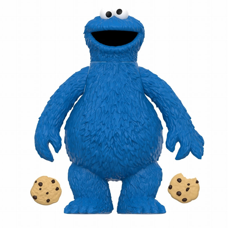 【Pre-Order/Reservation suspended】ReAction/Sesame Street: Cookie Monster <Super7> Height approx. 90mm