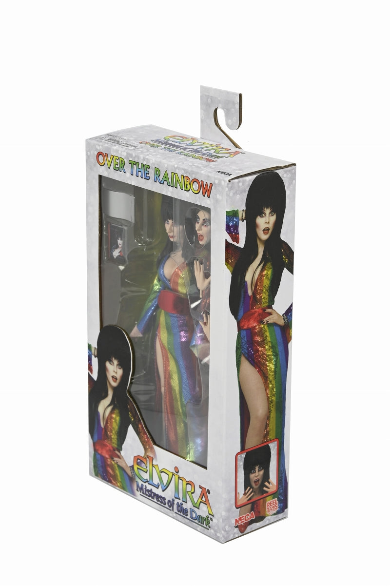 【Pre-Order】Elvira  8-inch Action Doll Over the Rainbow ver. <NECA> Height approx. 20cm