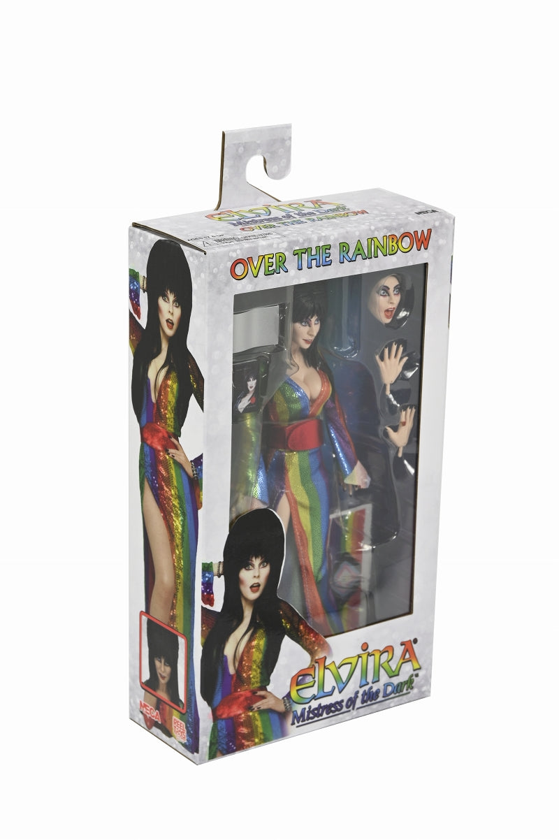 【预售】Elvira  8英寸 可动娃娃 彩虹之上ver《NECA》全高约20cm
