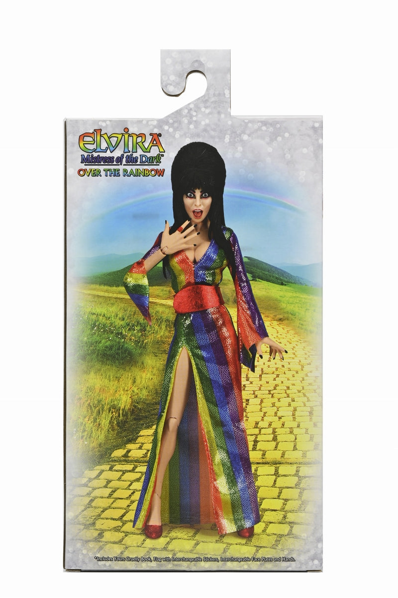 【Pre-Order】Elvira  8-inch Action Doll Over the Rainbow ver. <NECA> Height approx. 20cm