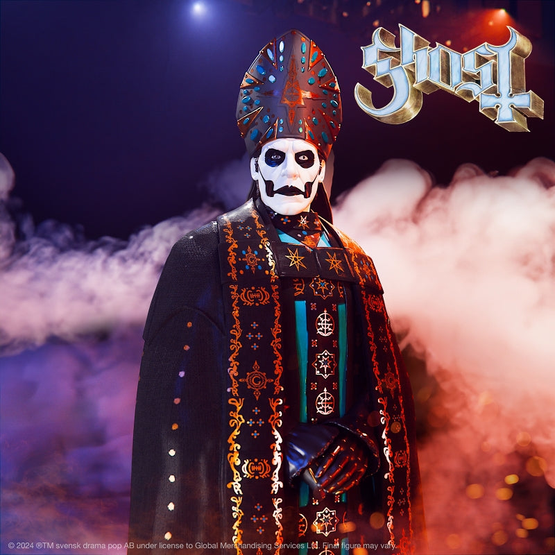 【Pre-Order/Reservations Suspended】Ghost / Papa Emeritus IV  ULTIMATES! 7inch Action Figure <Super 7>