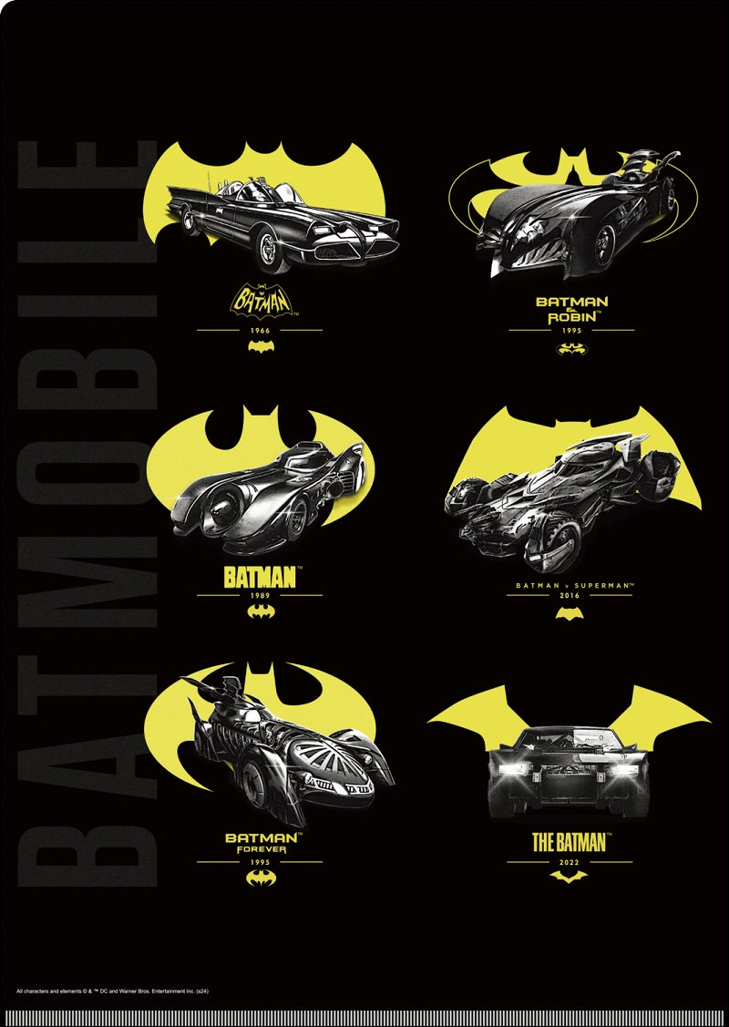 【预售★SALE】蝙蝠侠 85周年纪念/透明文件夹 4枚组合《INROCK》