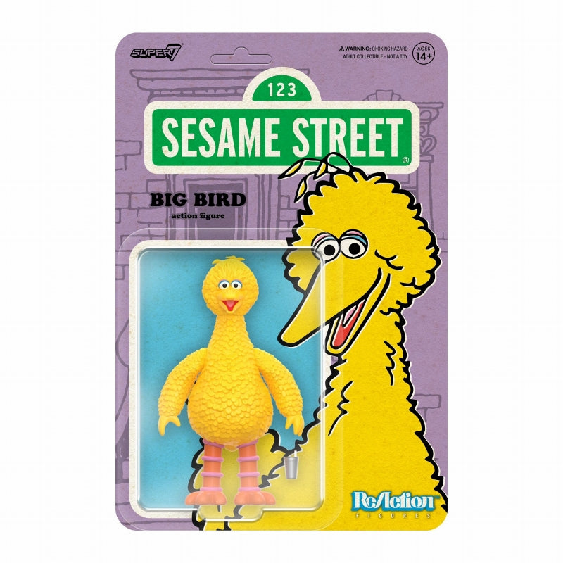 【Pre-Order】"Sesame Street" ReAction Figures Wave 3: Big Bird <Super7> [*Cannot be bundled]