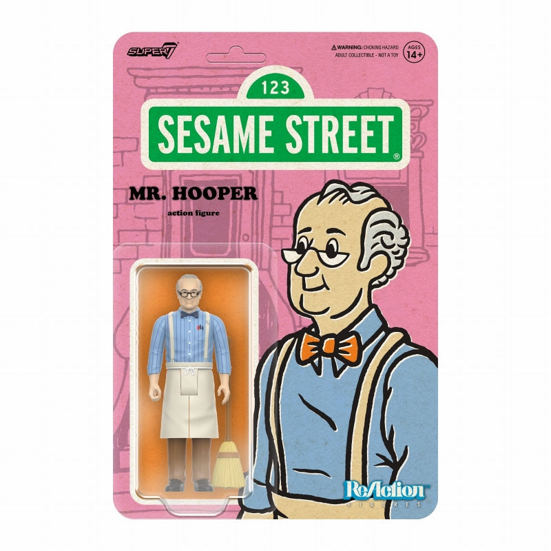 【Pre-Order】"Sesame Street" ReAction Figures Wave 3: Mr. Hooper <Super7> [*Cannot be bundled]