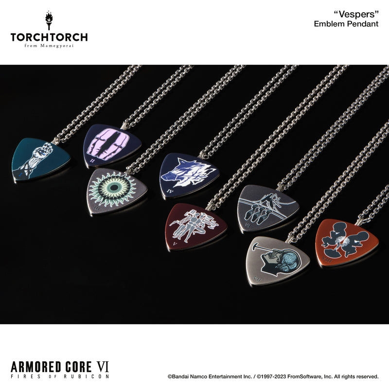 【Pre-Order】ARMORED CORE VI FIRES OF RUBICON × TORCH TORCH/ ヴェスパー部隊 エンブレムペンダント: V.II スネイル《TORCH TORCH》【※同梱不可】