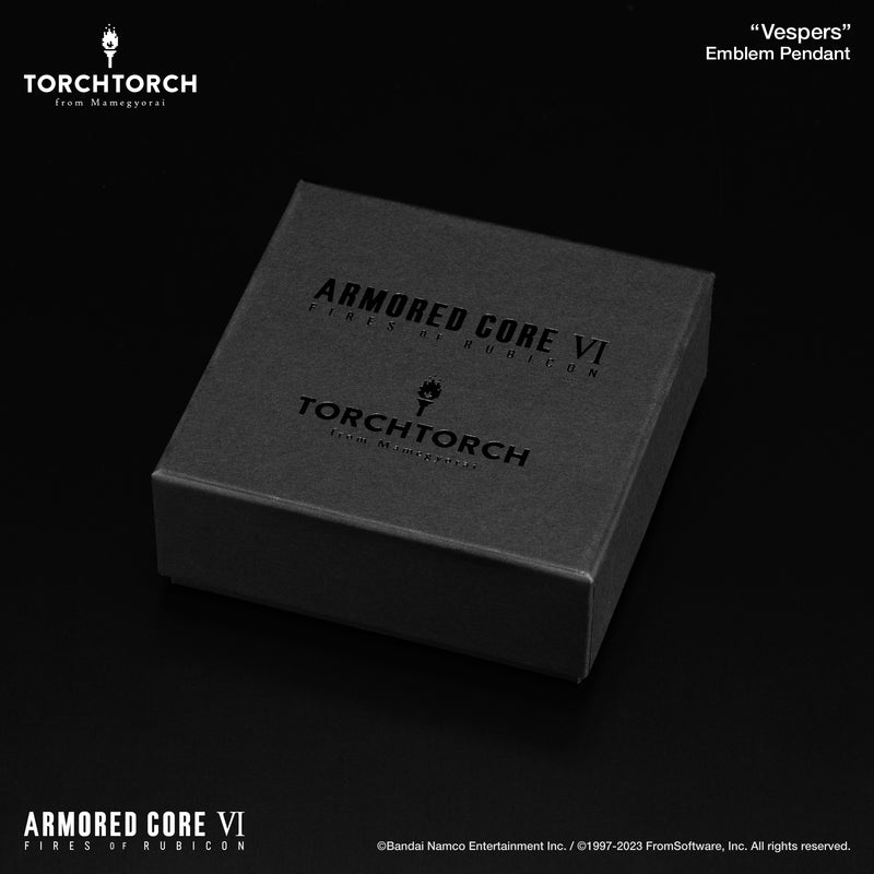 【预售】装甲核心6  境界天火 × TORCH TORCH/ 晚钟部队  徽章吊坠: V. III 欧基夫 《TORCH TORCH》【※同梱不可】