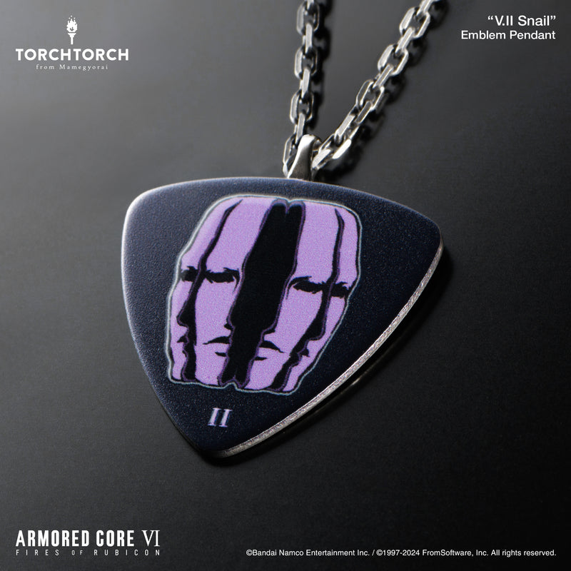 【Pre-Order】ARMORED CORE VI FIRES OF RUBICON × TORCH TORCH/ ヴェスパー部隊 エンブレムペンダント: V.II スネイル《TORCH TORCH》【※同梱不可】