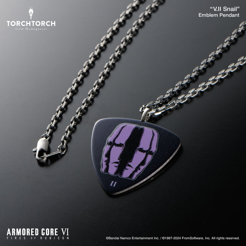 【Pre-Order】ARMORED CORE VI FIRES OF RUBICON × TORCH TORCH/ ヴェスパー部隊 エンブレムペンダント: V.II スネイル《TORCH TORCH》【※同梱不可】