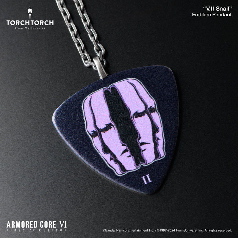 【Pre-Order】ARMORED CORE VI FIRES OF RUBICON × TORCH TORCH/ ヴェスパー部隊 エンブレムペンダント: V.II スネイル《TORCH TORCH》【※同梱不可】