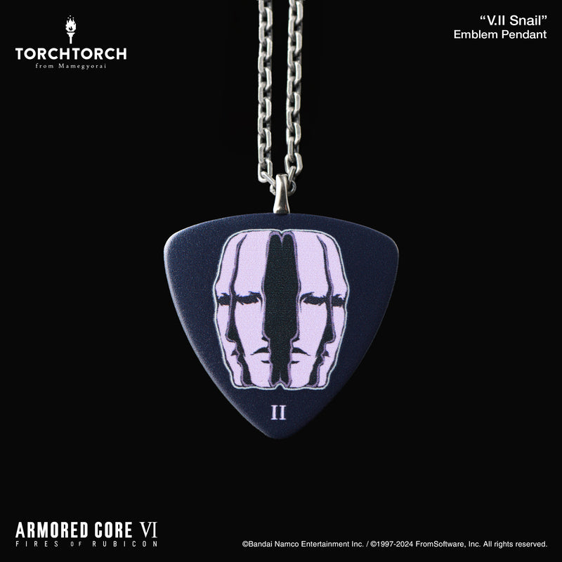 【Pre-Order】ARMORED CORE VI FIRES OF RUBICON × TORCH TORCH/ ヴェスパー部隊 エンブレムペンダント: V.II スネイル《TORCH TORCH》【※同梱不可】