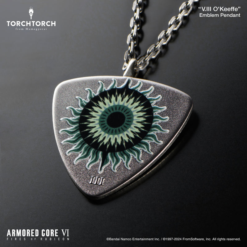 【Pre-Order】ARMORED CORE VI FIRES OF RUBICON × TORCH TORCH/ ヴェスパー部隊 エンブレムペンダント: V.III オキーフ《TORCH TORCH》【※同梱不可】