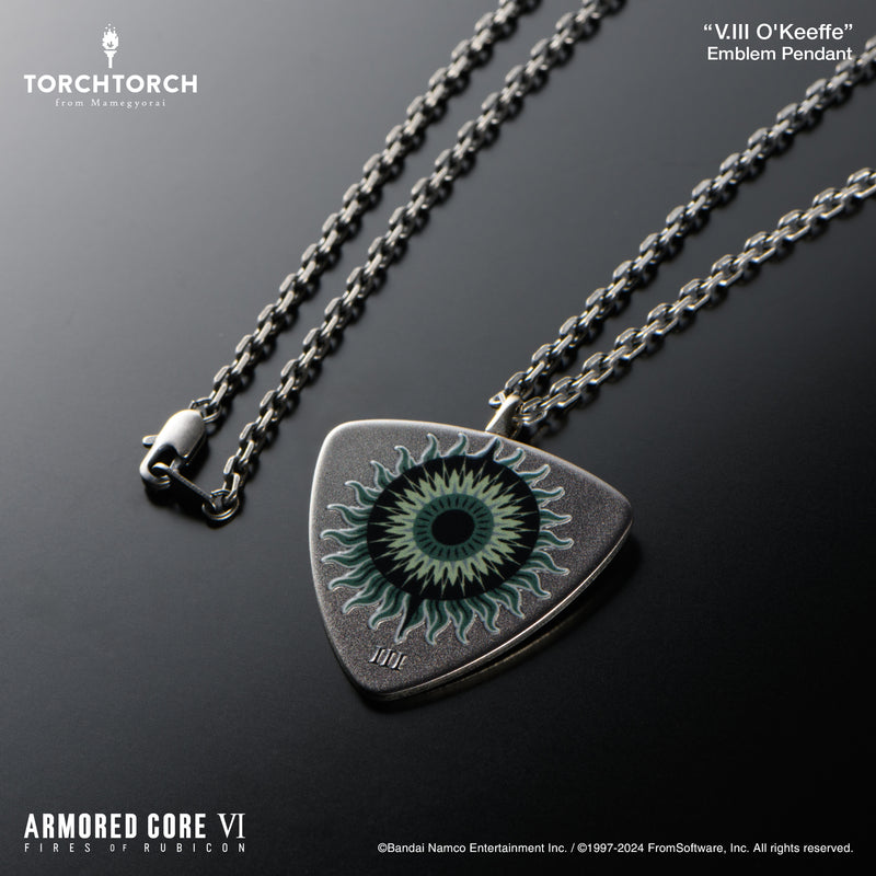 【Pre-Order】ARMORED CORE VI FIRES OF RUBICON × TORCH TORCH/ ヴェスパー部隊 エンブレムペンダント: V.III オキーフ《TORCH TORCH》【※同梱不可】