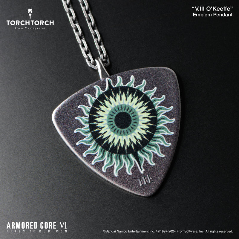 【Pre-Order】ARMORED CORE VI FIRES OF RUBICON × TORCH TORCH/ ヴェスパー部隊 エンブレムペンダント: V.III オキーフ《TORCH TORCH》【※同梱不可】