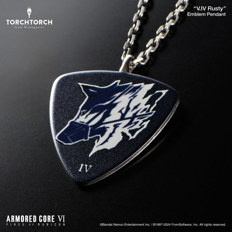 【Pre-Order】ARMORED CORE VI FIRES OF RUBICON × TORCH TORCH/ ヴェスパー部隊 エンブレムペンダント: V.IV ラスティ《TORCH TORCH》【※同梱不可】