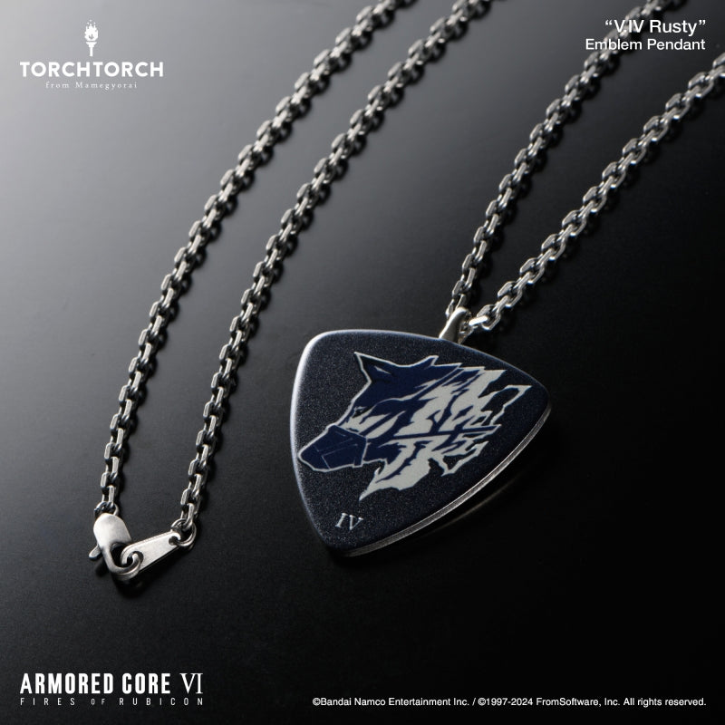 【Pre-Order】ARMORED CORE VI FIRES OF RUBICON × TORCH TORCH/ ヴェスパー部隊 エンブレムペンダント: V.IV ラスティ《TORCH TORCH》【※同梱不可】