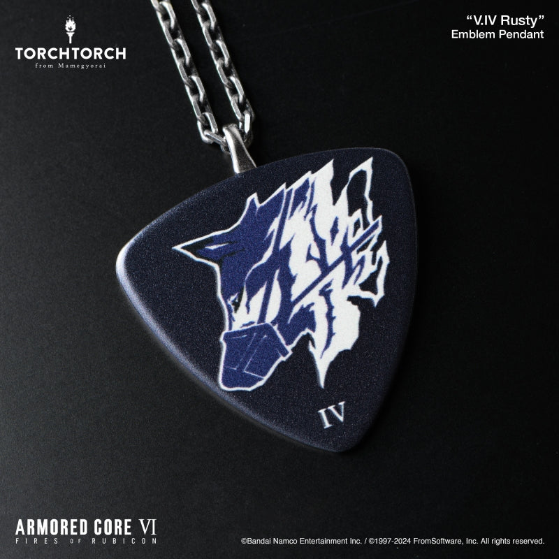 【Pre-Order】ARMORED CORE VI FIRES OF RUBICON × TORCH TORCH/ ヴェスパー部隊 エンブレムペンダント: V.IV ラスティ《TORCH TORCH》【※同梱不可】