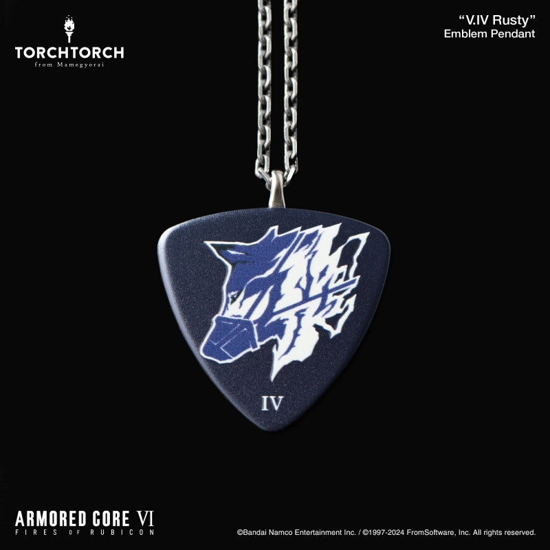 【Pre-Order】ARMORED CORE VI FIRES OF RUBICON × TORCH TORCH/ ヴェスパー部隊 エンブレムペンダント: V.IV ラスティ《TORCH TORCH》【※同梱不可】