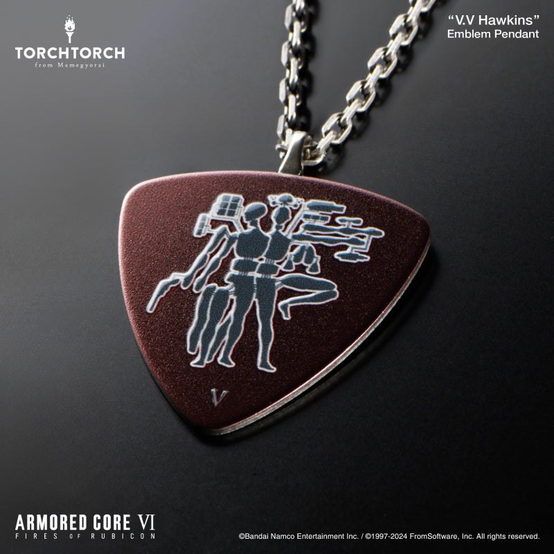 【Pre-Order】ARMORED CORE VI FIRES OF RUBICON × TORCH TORCH/ ヴェスパー部隊 エンブレムペンダント: V.V ホーキンス《TORCH TORCH》【※同梱不可】