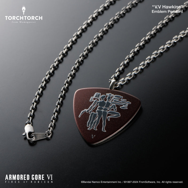 【Pre-Order】ARMORED CORE VI FIRES OF RUBICON × TORCH TORCH/ ヴェスパー部隊 エンブレムペンダント: V.V ホーキンス《TORCH TORCH》【※同梱不可】