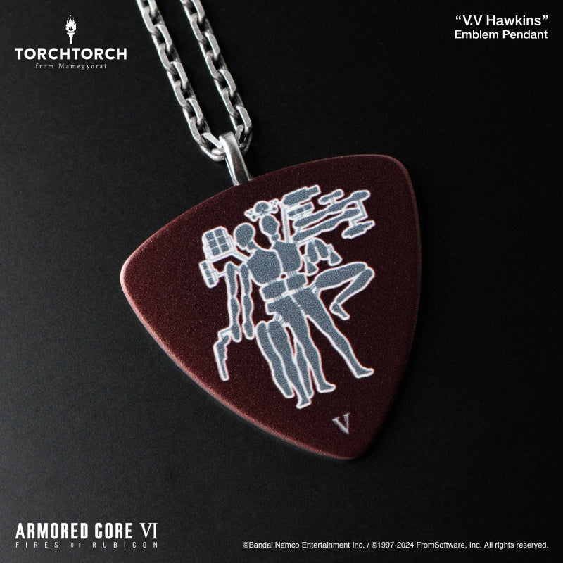 【Pre-Order】ARMORED CORE VI FIRES OF RUBICON × TORCH TORCH/ ヴェスパー部隊 エンブレムペンダント: V.V ホーキンス《TORCH TORCH》【※同梱不可】