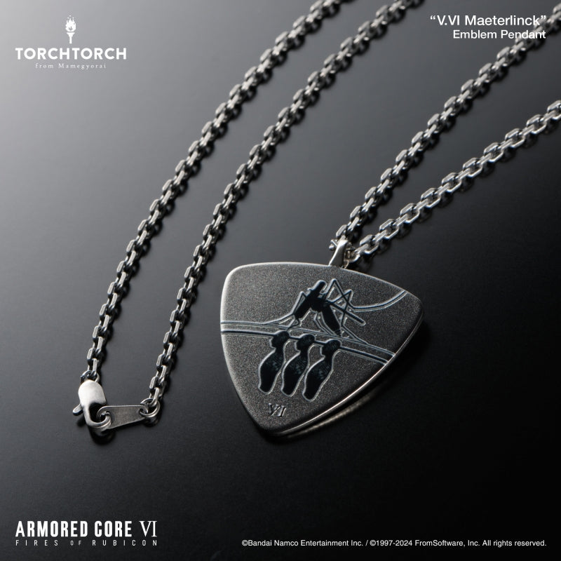 【Pre-Order】ARMORED CORE VI FIRES OF RUBICON × TORCH TORCH/ ヴェスパー部隊 エンブレムペンダント: V.VI メーテルリンク《TORCH TORCH》【※同梱不可】