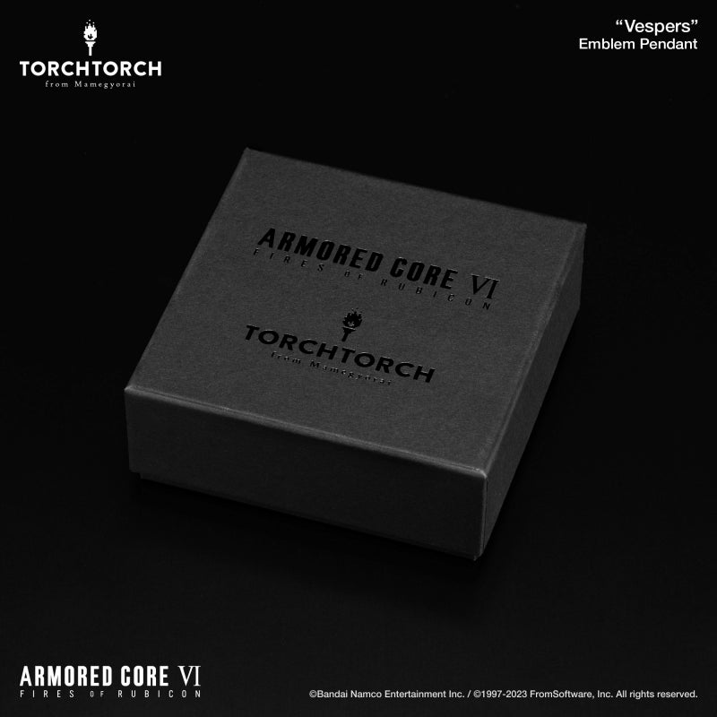 【预售】装甲核心6  境界天火 × TORCH TORCH/ 晚钟部队  徽章吊坠: V.VI 梅特琳克《TORCH TORCH》【※同梱不可】