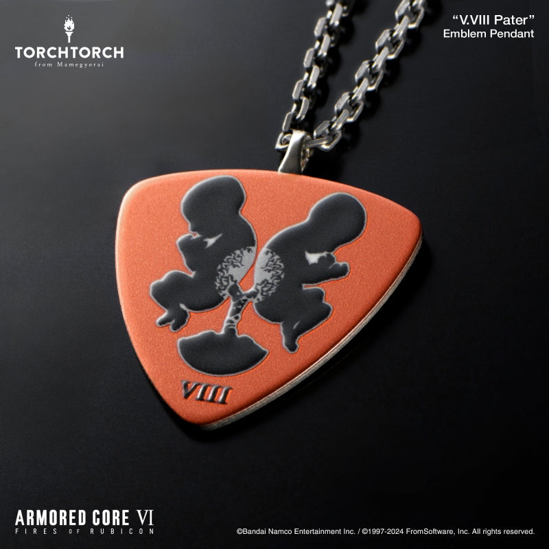 【Pre-Order】ARMORED CORE VI FIRES OF RUBICON × TORCH TORCH/ ヴェスパー部隊 エンブレムペンダント: V.VIII ペイター《TORCH TORCH》【※同梱不可】