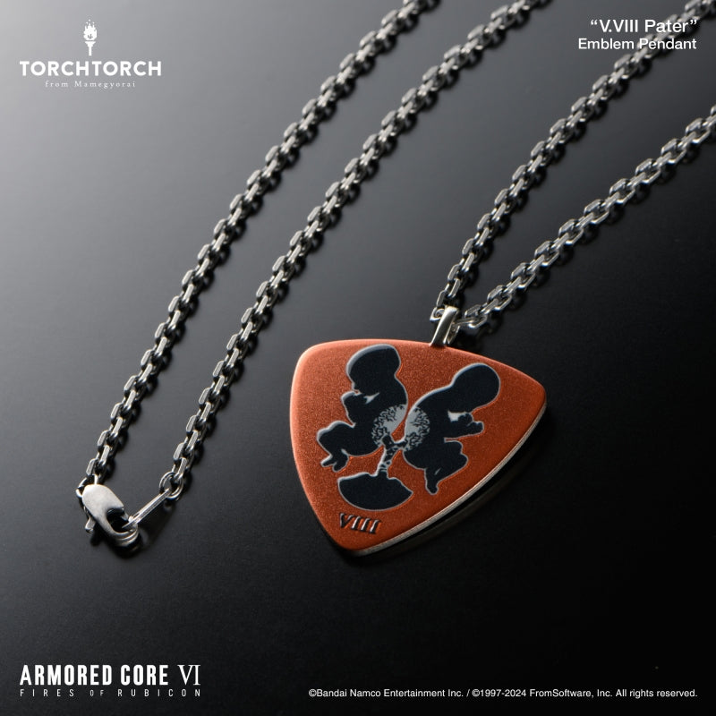 【Pre-Order】ARMORED CORE VI FIRES OF RUBICON × TORCH TORCH/ ヴェスパー部隊 エンブレムペンダント: V.VIII ペイター《TORCH TORCH》【※同梱不可】