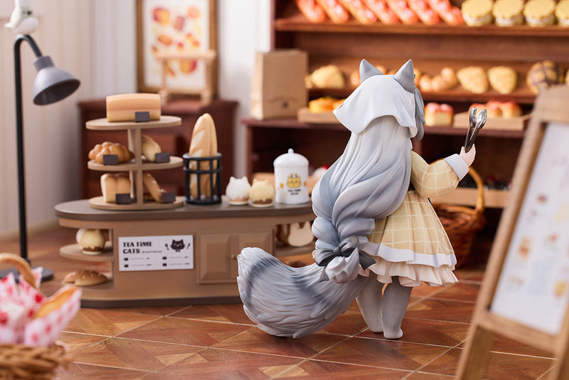 【Pre-Order】DLC Series Tea Time Cats Scene Nyan Town "Bakery" Clerk-Nyan Non-scale Figure <RIBOSE> [*Cannot be bundled]