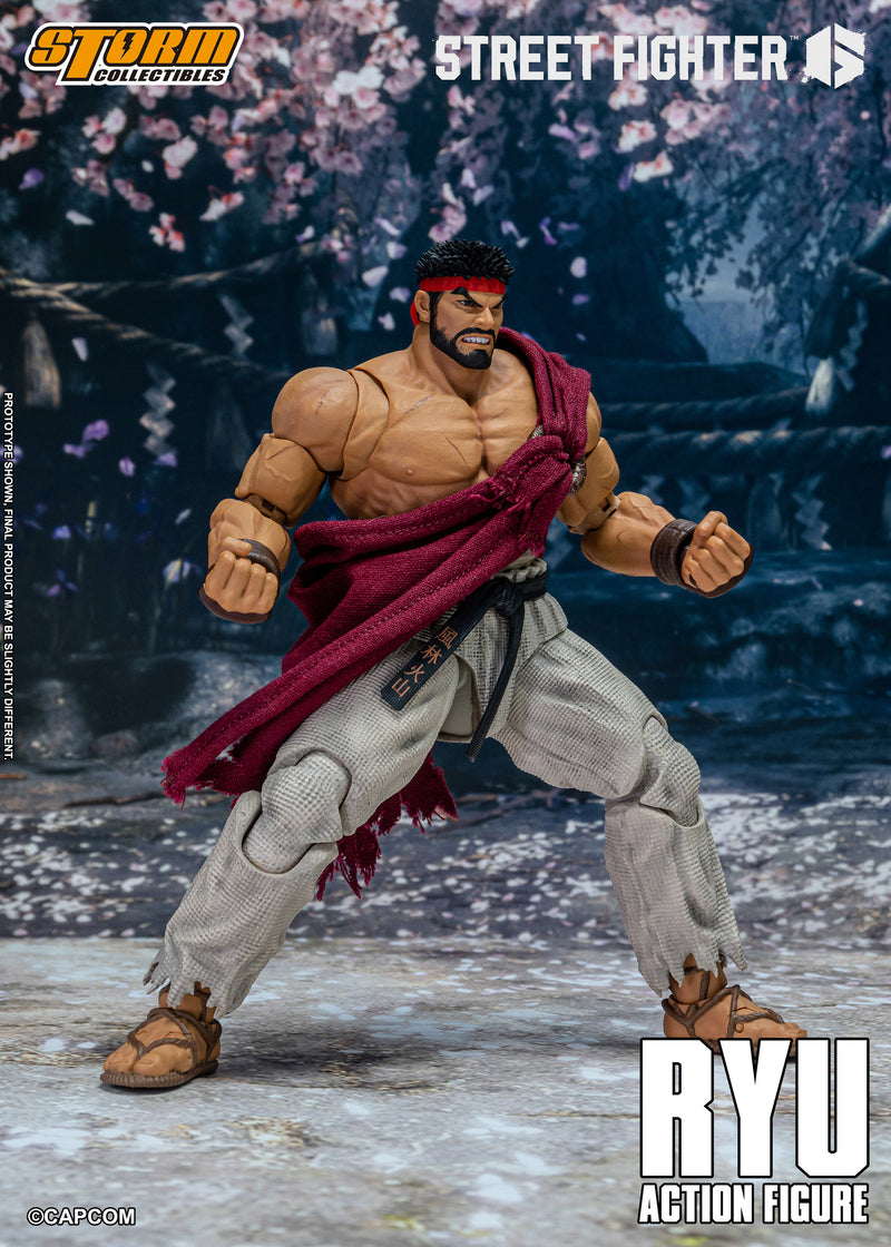 【Pre-Order】Street Fighter 6 Action Figure  Ryu  Storm Collectibles/Storm Collectibles/RYU