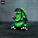 GODZILLA VINYL ART（ゴジラバイナルアート）GVA-BC ゴジラ1995 KAGEMARU DESIGNS グリーン ソフビ