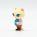 ガチャキング  シリーズ25 司書ねこシーショ カプセルトイ5種セット ソフビ
