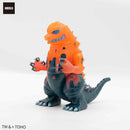 【受注】GODZILLA VINYL ART（ゴジラバイナルアート）GVA-BC ゴジラ TOUMA (ウージングレイジ オレンジ)