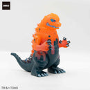【受注】GODZILLA VINYL ART（ゴジラバイナルアート）GVA-BC ゴジラ TOUMA (ウージングレイジ オレンジ)