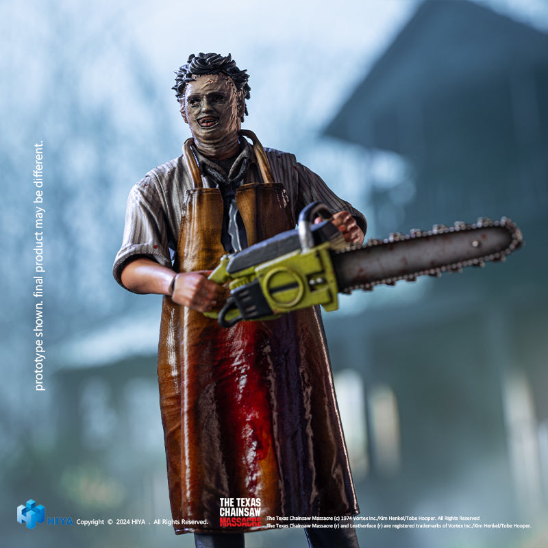 【Pre-Order/Reservations Suspended】Leatherface- Killing Mask Action Figure / The Texas Chainsaw Massacre (1974) <Hiya Toys> 1/18 Scale 4-inch Height approx. 10.8cm