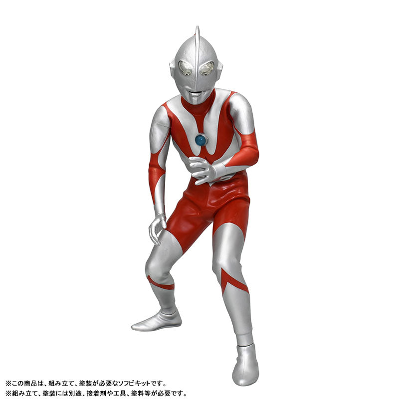 【Pre-Order】Ultraman (A Type) / Mega Soft Vinyl Kit  Reprint Edition (Resale) <Kaiyodo> [*Cannot be bundled]