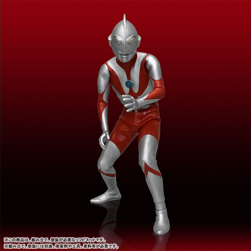 【Pre-Order】Ultraman (A Type) / Mega Soft Vinyl Kit  Reprint Edition (Resale) <Kaiyodo> [*Cannot be bundled]