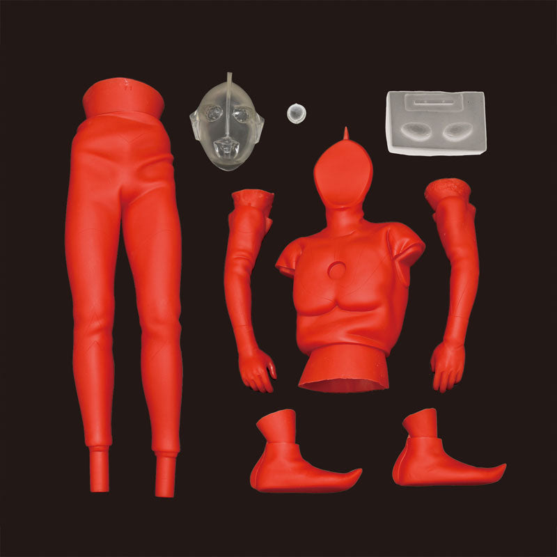 【Pre-Order】Ultraman (B Type) / Mega Soft Vinyl Kit  Reprint Edition (Resale) <Kaiyodo> [*Cannot be bundled]