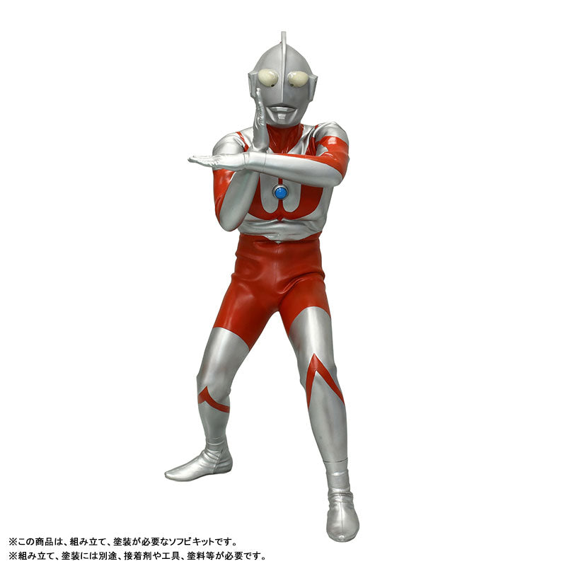 【Pre-Order】Ultraman (C Type) / Mega Soft Vinyl Kit  Reprint Edition (Resale) <Kaiyodo> [*Cannot be bundled]