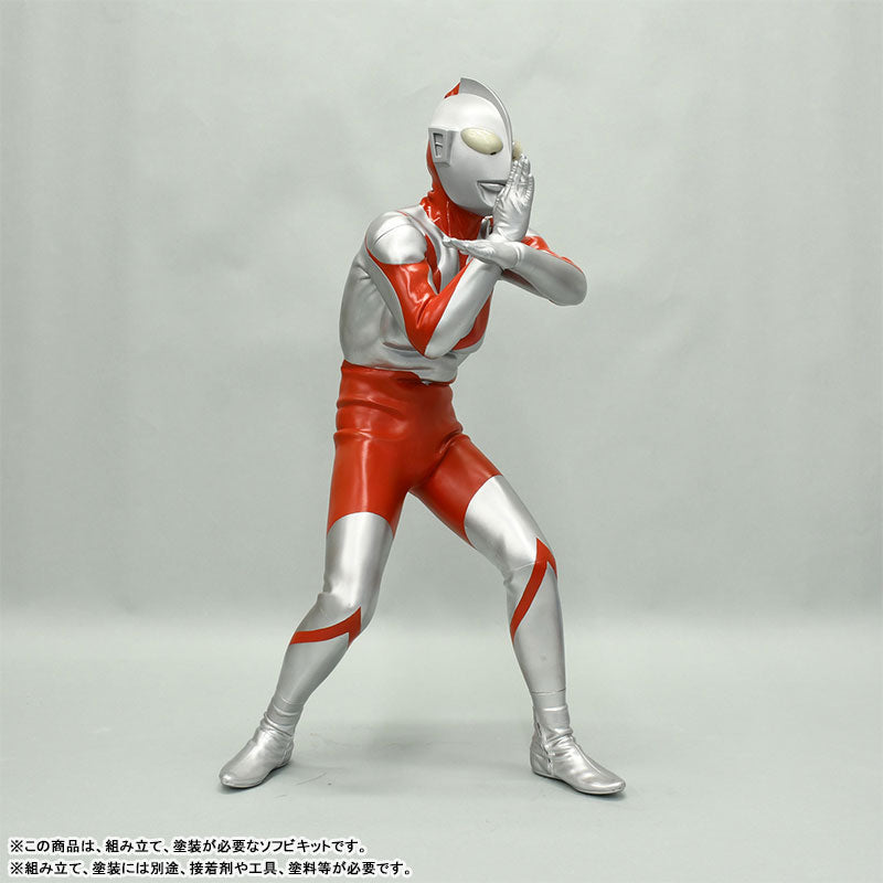 【Pre-Order】Ultraman (C Type) / Mega Soft Vinyl Kit  Reprint Edition (Resale) <Kaiyodo> [*Cannot be bundled]