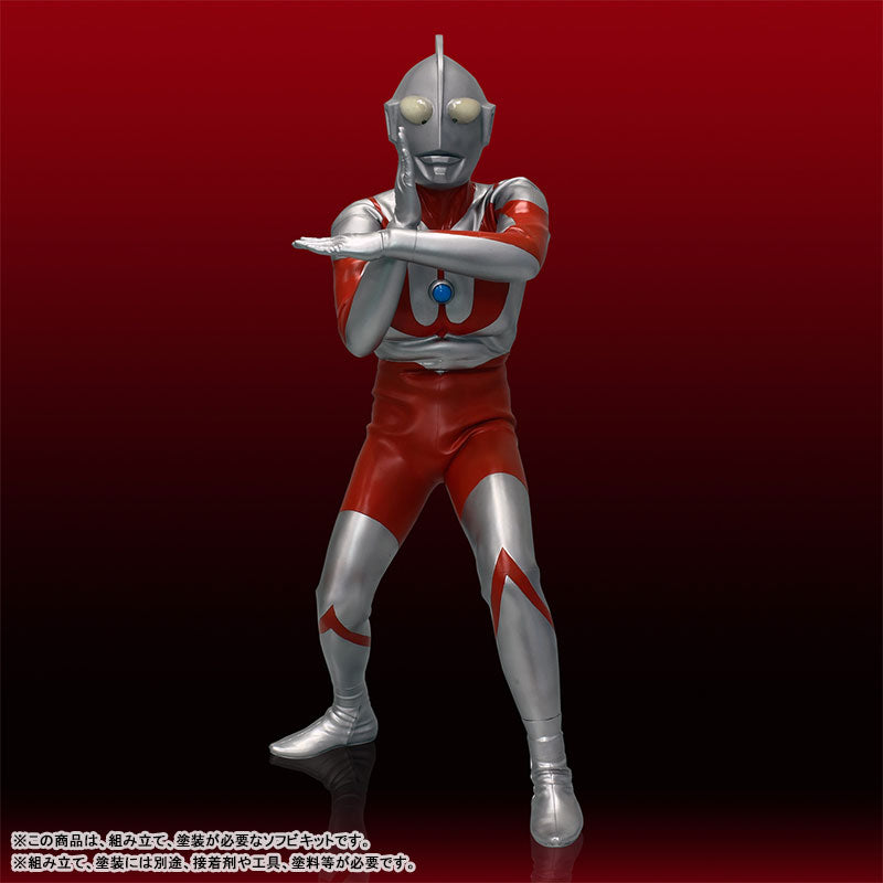 【Pre-Order】Ultraman (C Type) / Mega Soft Vinyl Kit  Reprint Edition (Resale) <Kaiyodo> [*Cannot be bundled]