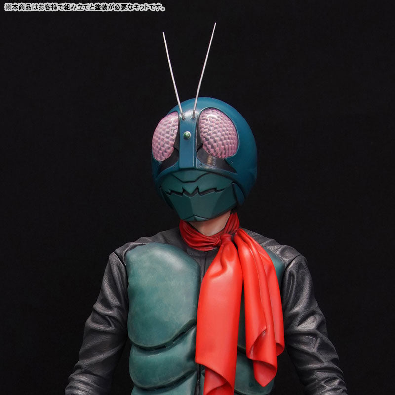 【Pre-Order】Kamen Rider (Masked Rider) No. 1 Mega Soft Vinyl Kit  Reprint Edition (Resale) <Kaiyodo> [*Cannot be bundled]